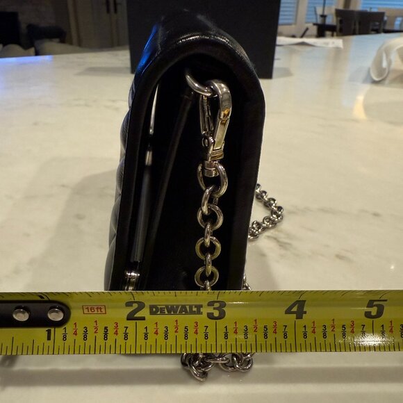 Prada Quilted Leather Clutch with Detachable Chain - Picture 8 of 16